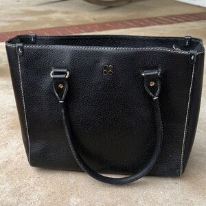 Kate Spade Elegant Black Pebble Leather Tote